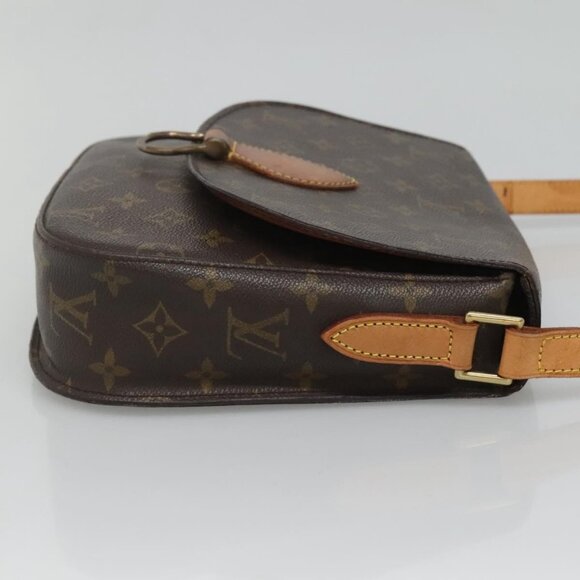 LOUIS VUITTON Monogram Saint Cloud GM Shoulder Bag M51242 LV Auth 126669 - Picture 5 of 16